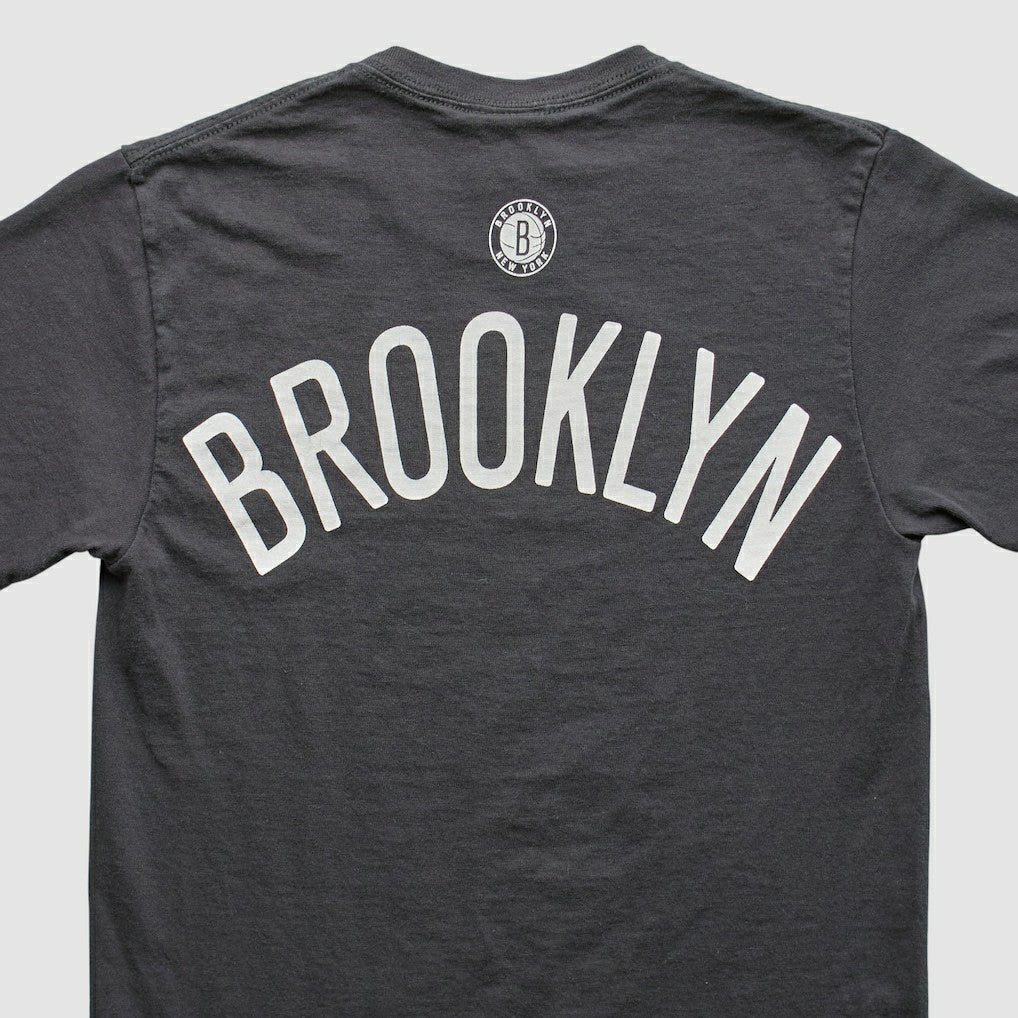 Vintage - Brooklyn Nets UNK 2012 T-shirt - Charcoal Vintage