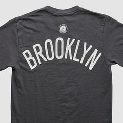 Vintage - Brooklyn Nets UNK 2012 T-shirt - Charcoal Vintage