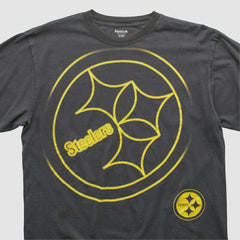 Pittsburgh Steelers Reebok 2000s Long Sleeve T-shirt Charcoal Vintage - Fanatics
