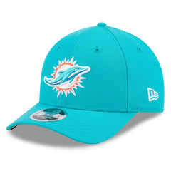 Miami Dolphins New Era Spain Side Patch 9FORTY M-Crown Adjustable Hat Aqua - NFL