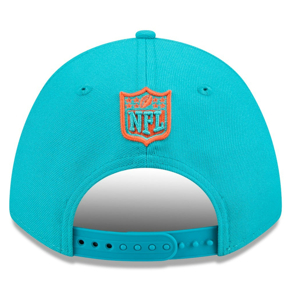 Miami Dolphins New Era Spain Side Patch 9FORTY M-Crown Adjustable Hat Aqua - NFL