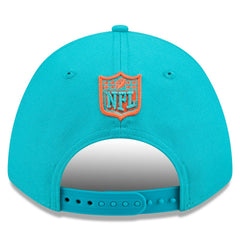 Miami Dolphins New Era Spain Side Patch 9FORTY M-Crown Adjustable Hat Aqua - NFL