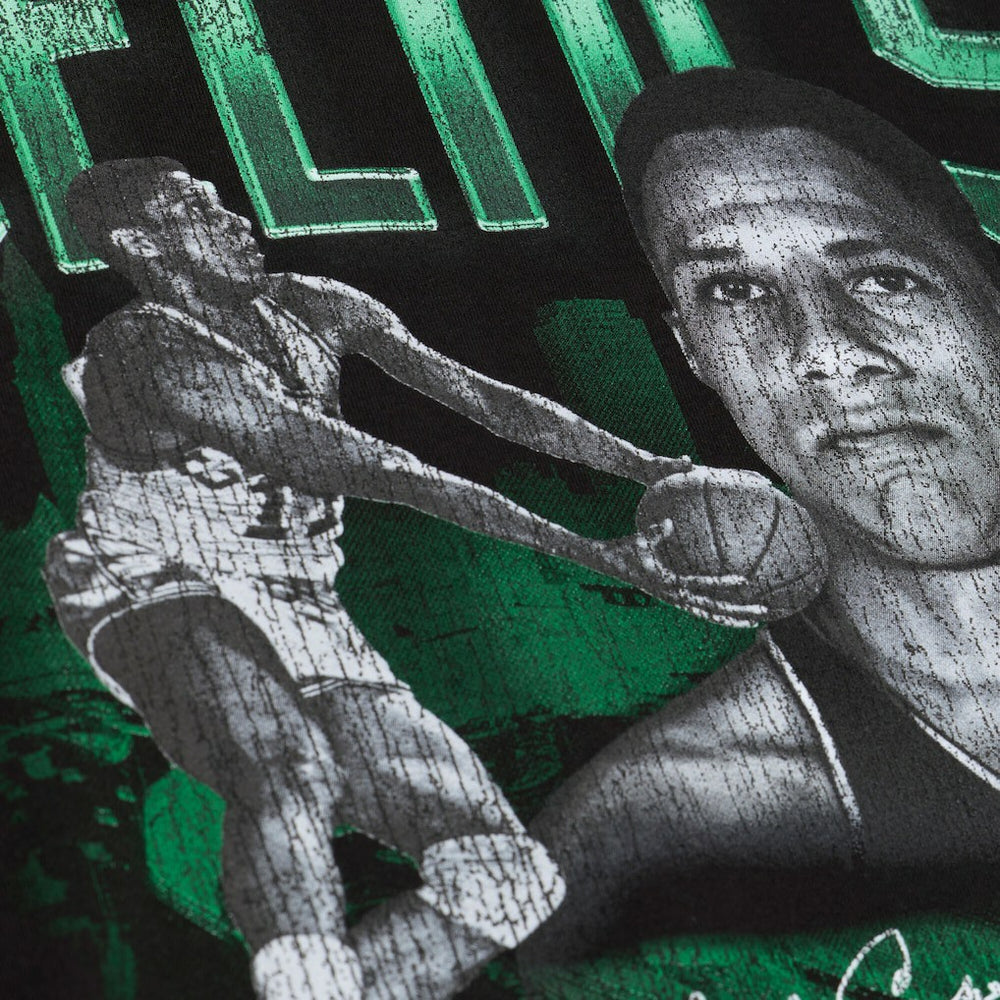 Mitchell & Ness - Chuck Cooper Boston Celtics 75th Anniversary Pioneers Player T-Shirt - Black