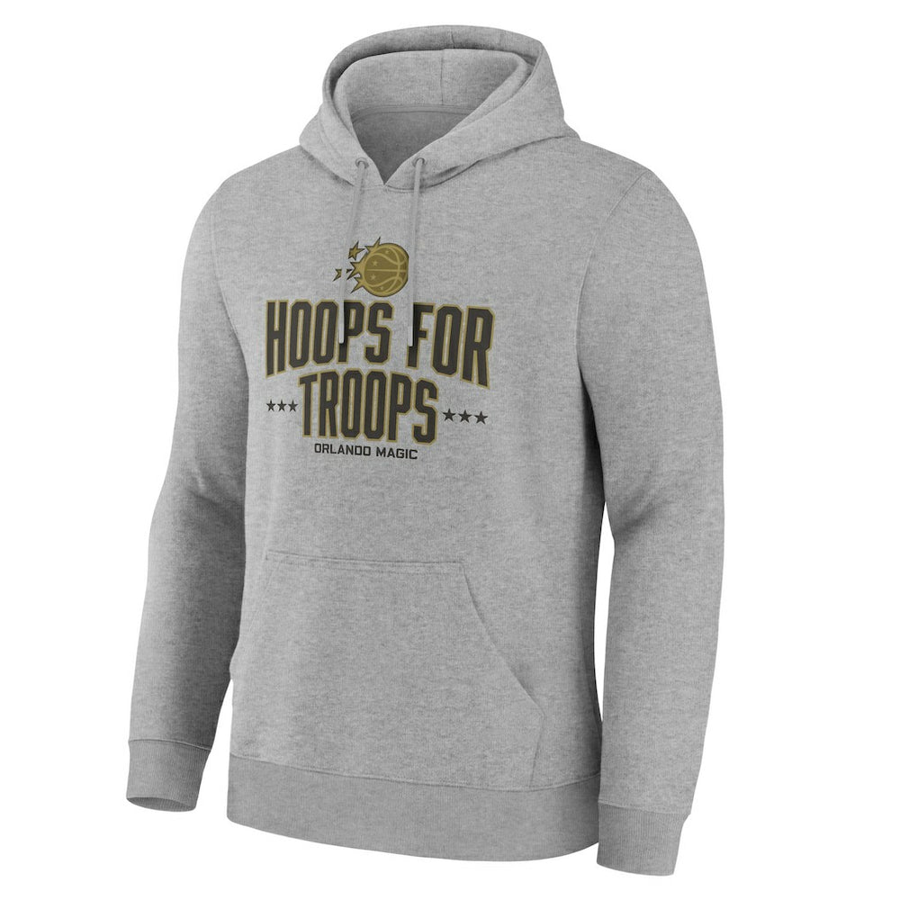 NBA - Orlando Magic Hoops For Troops Hoodie - Gray