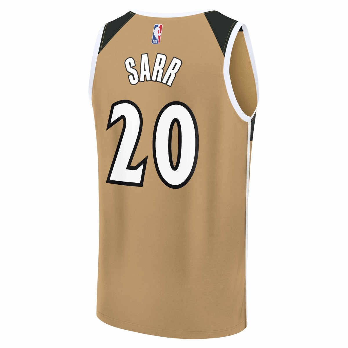 Fanatics - Alex Sarr Washington Wizards 2025/26 City Edition Fast Break Jersey - Gold