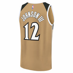 Fanatics - Tre Johnson III Washington Wizards Youth 2025/26 City Edition Fastbreak Jersey - Gold