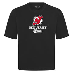New Jersey Devils - Levelwear Team Surge Luxe Signature Knit T-Shirt Black