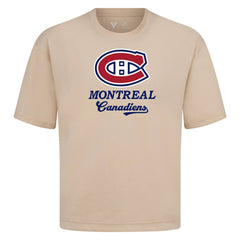 Montreal Canadiens - Levelwear Team Surge Luxe Signature Knit T-Shirt Khaki