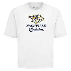 Nashville Predators - Levelwear Team Surge Luxe Signature Knit T-Shirt White