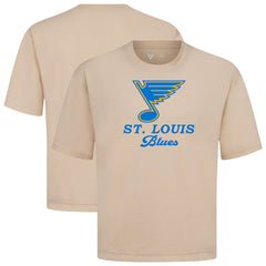 St. Louis Blues - Levelwear Team Surge Luxe Signature Knit T-Shirt Khaki