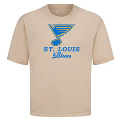 St. Louis Blues - Levelwear Team Surge Luxe Signature Knit T-Shirt Khaki
