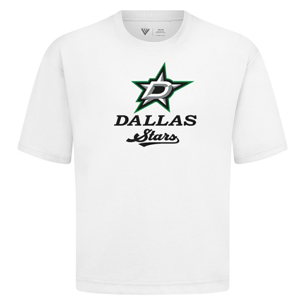 Dallas Stars - Levelwear Team Surge Luxe Signature Knit T-Shirt White