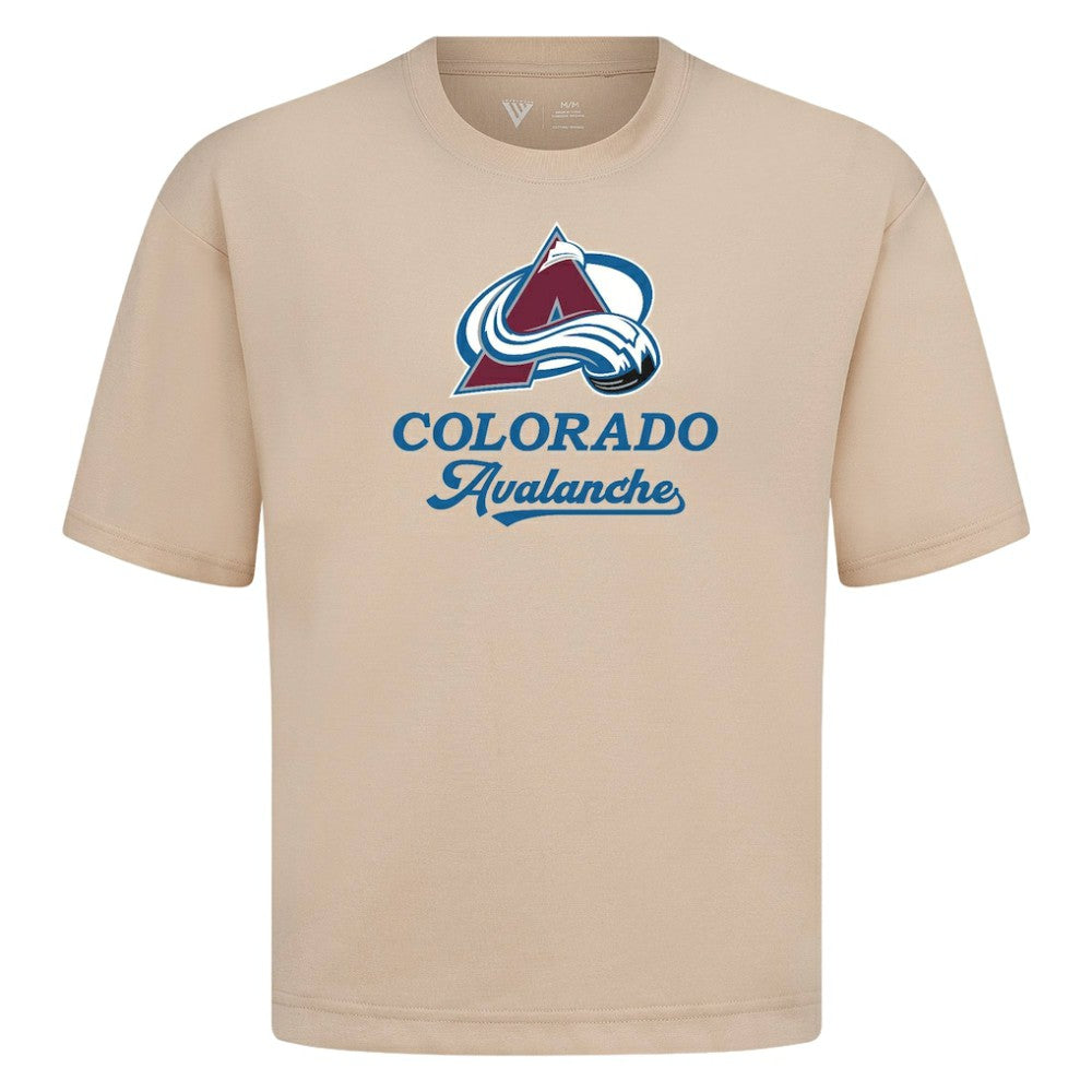Colorado Avalanche - Levelwear Team Surge Luxe Signature Knit T-Shirt Khaki