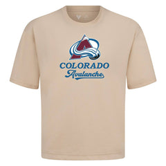 Colorado Avalanche - Levelwear Team Surge Luxe Signature Knit T-Shirt Khaki