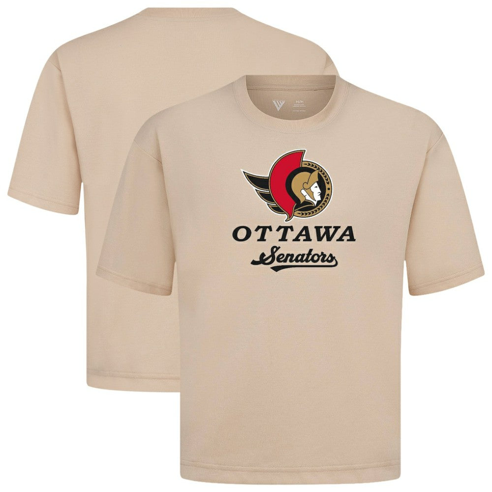 Ottawa Senators - Levelwear Team Surge Luxe Signature Knit T-Shirt Khaki