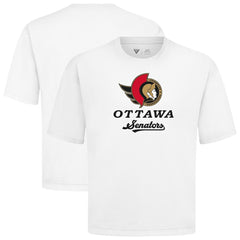 Ottawa Senators - Levelwear Team Surge Luxe Signature Knit T-Shirt White