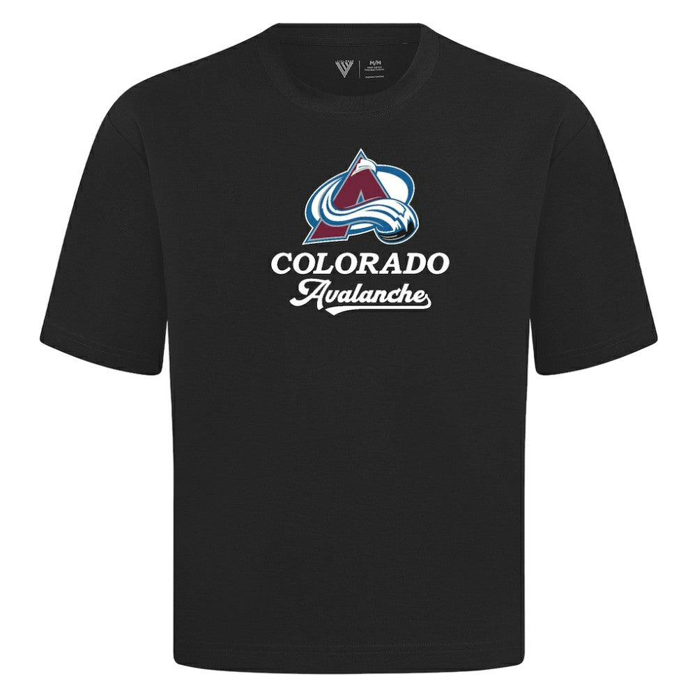 Colorado Avalanche - Levelwear Team Surge Luxe Signature Knit T-Shirt Black
