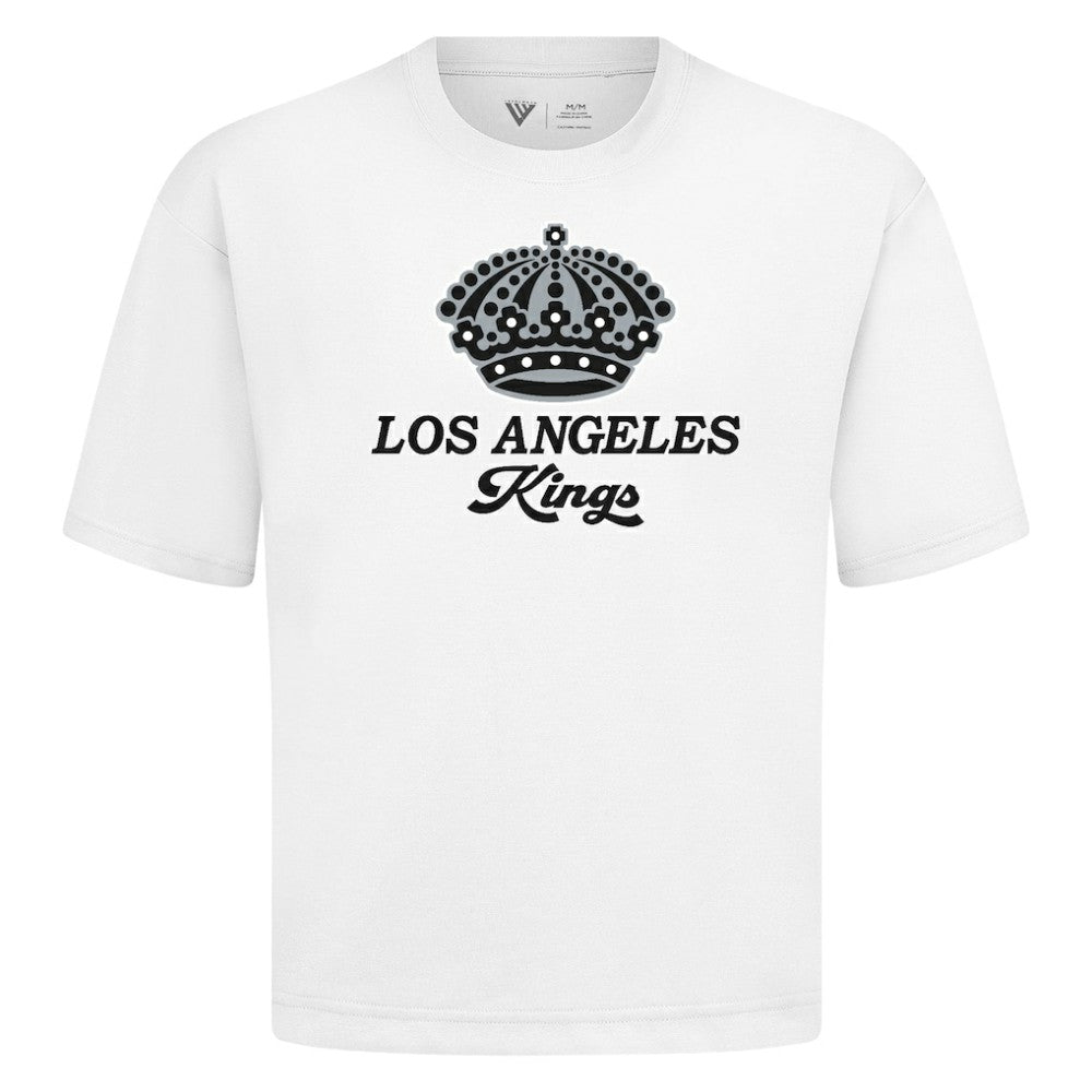 Los Angeles Kings - Levelwear Team Surge Luxe Signature Knit T-Shirt White