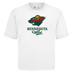Minnesota Wild - Levelwear Team Surge Luxe Signature Knit T-Shirt White