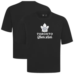 Toronto Maple Leafs - Levelwear Team Surge Luxe Signature Knit T-Shirt Black
