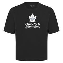 Toronto Maple Leafs - Levelwear Team Surge Luxe Signature Knit T-Shirt Black