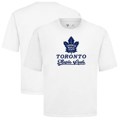 Toronto Maple Leafs - Levelwear Team Surge Luxe Signature Knit T-Shirt White
