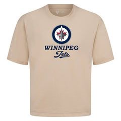 Winnipeg Jets - Levelwear Team Surge Luxe Signature Knit T-Shirt Khaki