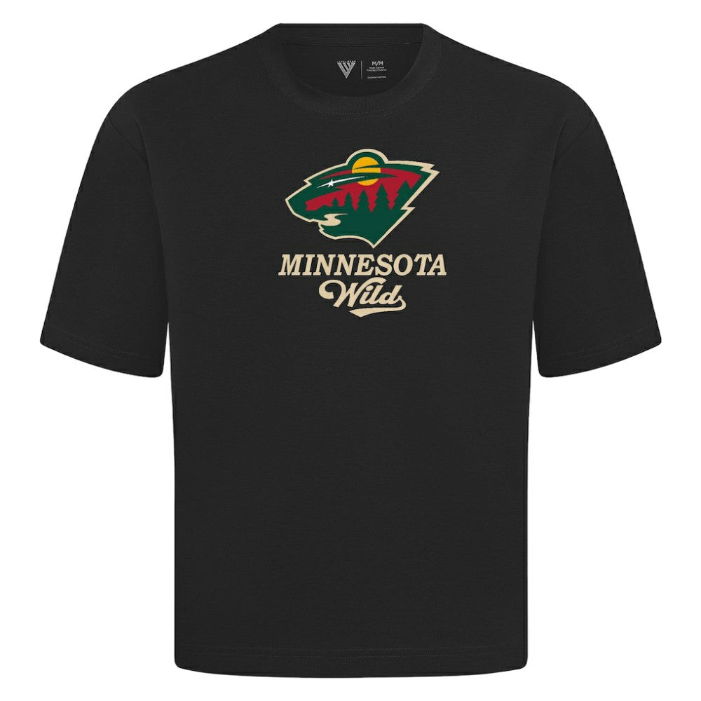 Minnesota Wild - Levelwear Team Surge Luxe Signature Knit T-Shirt Black