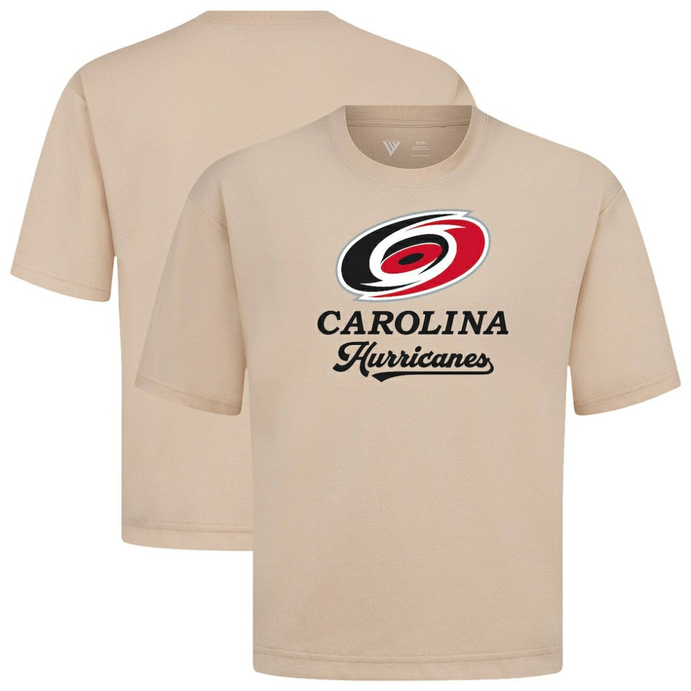 Carolina Hurricanes - Levelwear Team Surge Luxe Signature Knit T-Shirt Khaki