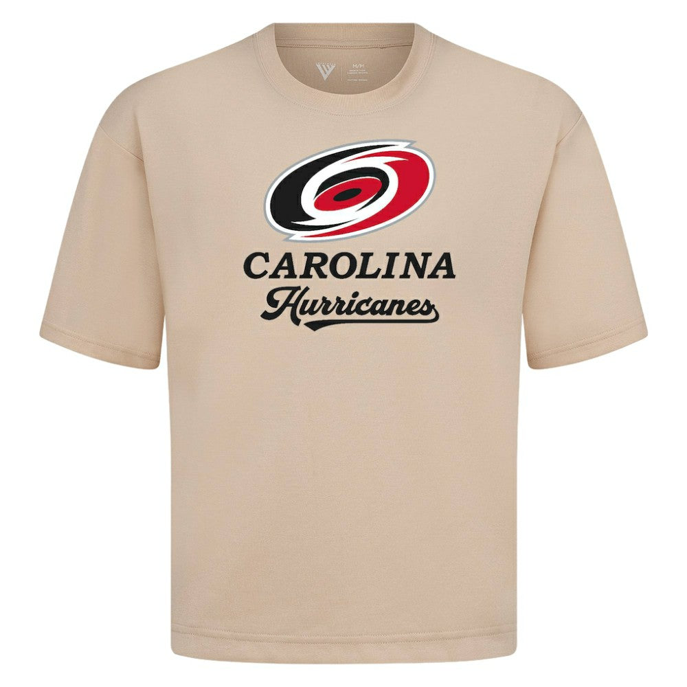Carolina Hurricanes - Levelwear Team Surge Luxe Signature Knit T-Shirt Khaki