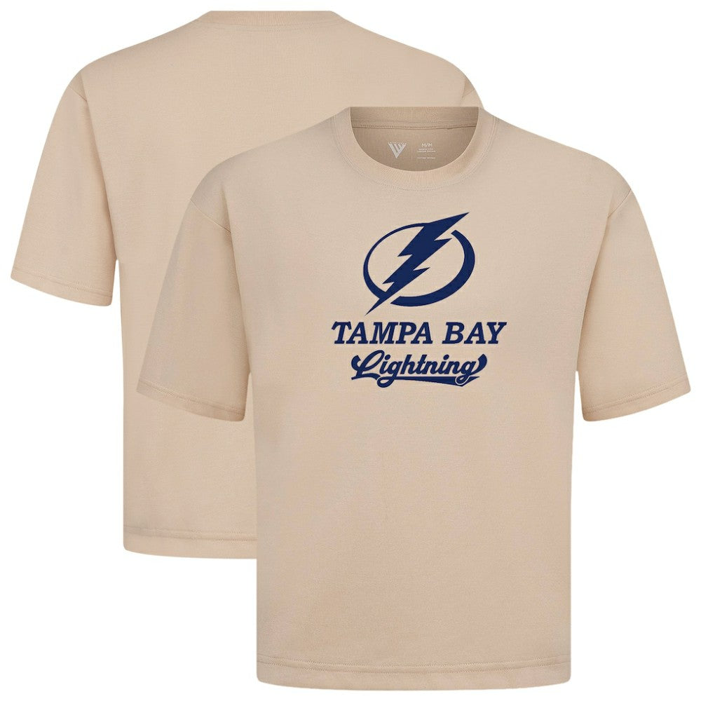 Tampa Bay Lightning - Levelwear Team Surge Luxe Signature Knit T-Shirt Khaki