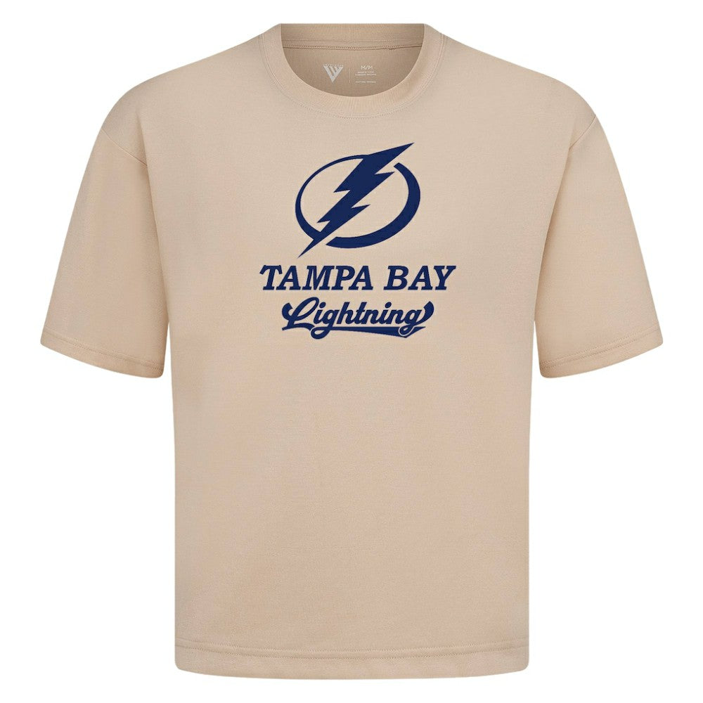 Tampa Bay Lightning - Levelwear Team Surge Luxe Signature Knit T-Shirt Khaki