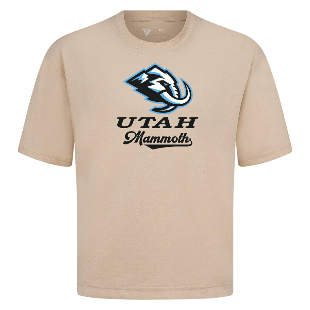 Utah Mammoth - Levelwear Team Surge Luxe Signature Knit T-Shirt Khaki