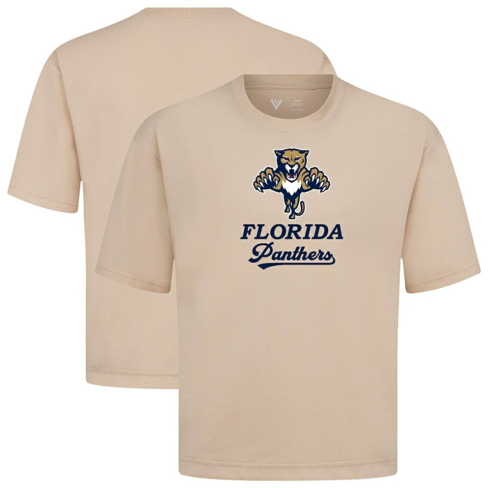 Florida Panthers - Levelwear Team Surge Luxe Signature Knit T-Shirt Khaki
