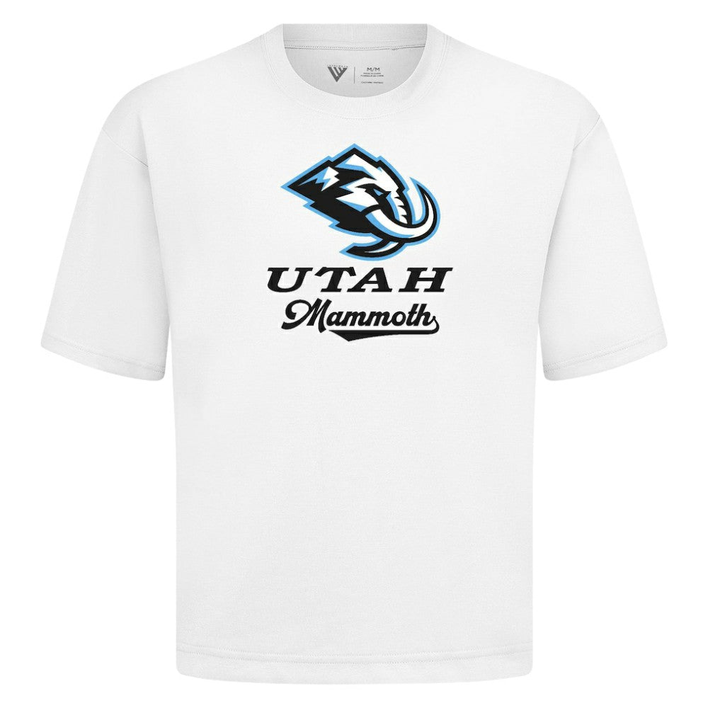 Utah Mammoth - Levelwear Team Surge Luxe Signature Knit T-Shirt White