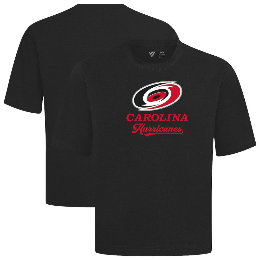 Carolina Hurricanes - Levelwear Team Surge Luxe Signature Knit T-Shirt Black