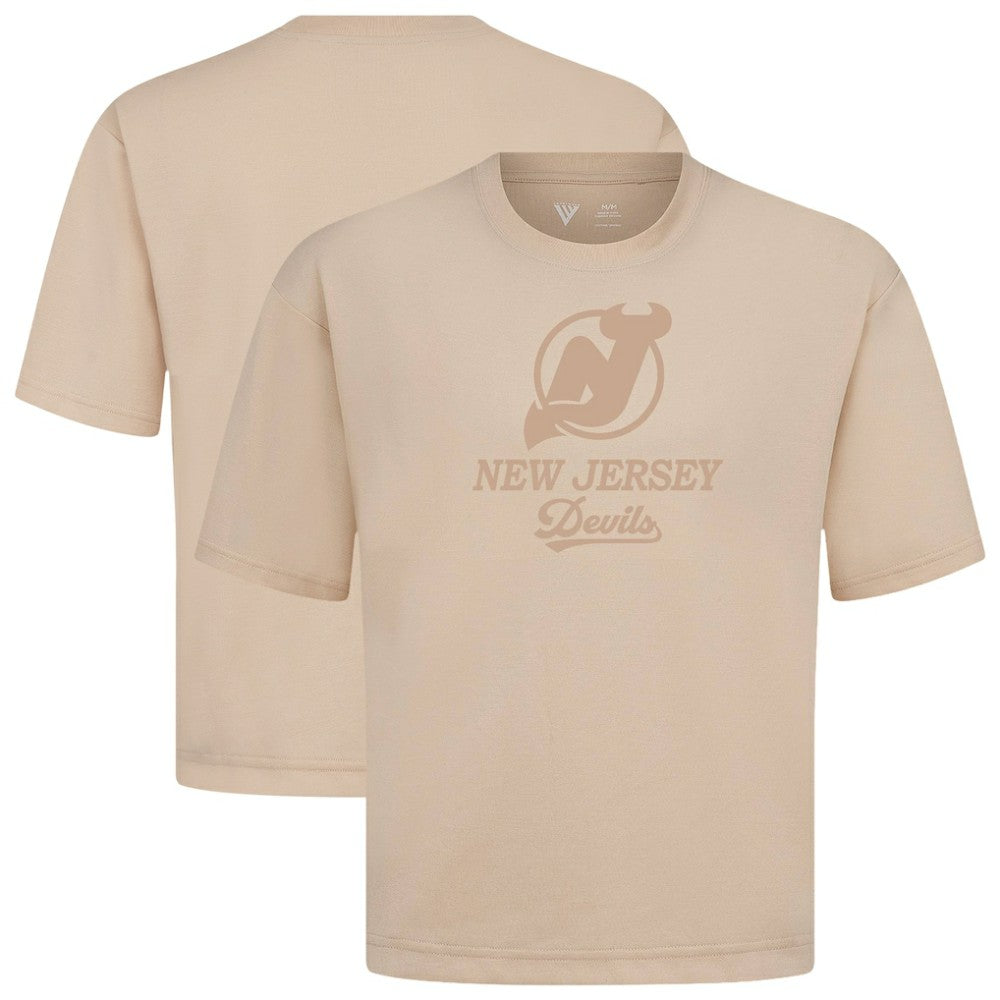 New Jersey Devils - Levelwear Shadow Surge Luxe Signature Knit T-Shirt Khaki
