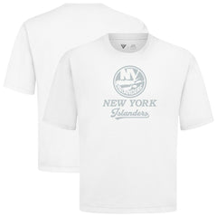 New York Islanders - Levelwear Shadow Surge Luxe Signature Knit T-Shirt White