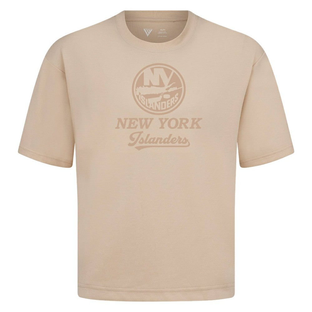 New York Islanders - Levelwear Shadow Surge Luxe Signature Knit T-Shirt Khaki