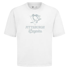 Pittsburgh Penguins Levelwear Shadow Surge Luxe Signature Knit T-Shirt White