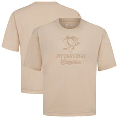 Pittsburgh Penguins Levelwear Shadow Surge Luxe Signature Knit T-Shirt Khaki