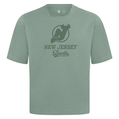 New Jersey Devils - Levelwear Shadow Surge Luxe Signature Knit T-Shirt Green