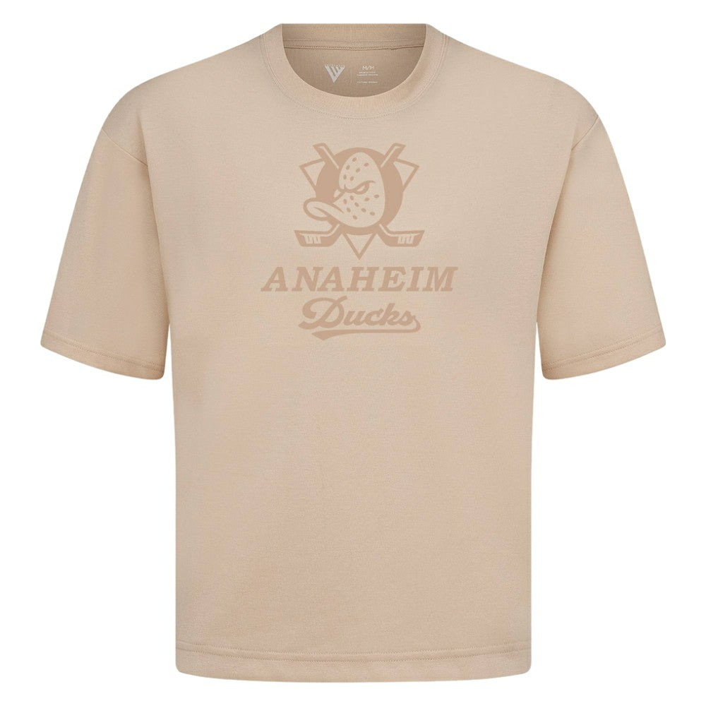 Anaheim Ducks - Levelwear Shadow Surge Luxe Signature Knit T-Shirt Khaki
