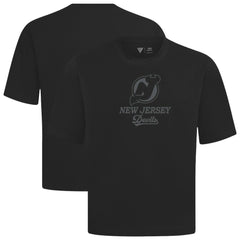 New Jersey Devils - Levelwear Shadow Surge Luxe Signature Knit T-Shirt Black