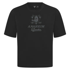 Anaheim Ducks - Levelwear Shadow Surge Luxe Signature Knit T-Shirt Black