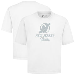 New Jersey Devils - Levelwear Shadow Surge Luxe Signature Knit T-Shirt White
