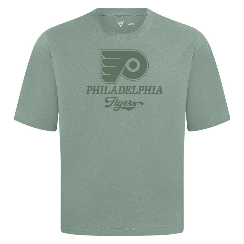 Philadelphia Flyers - Levelwear Shadow Surge Luxe Signature Knit T-Shirt Green
