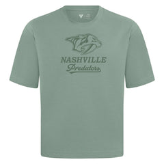 Nashville Predators - Levelwear Shadow Surge Luxe Signature Knit T-Shirt Green