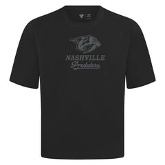 Nashville Predators - Levelwear Shadow Surge Luxe Signature Knit T-Shirt Black