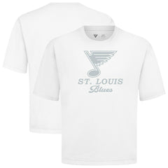 St. Louis Blues - Levelwear Shadow Surge Luxe Signature Knit T-Shirt White